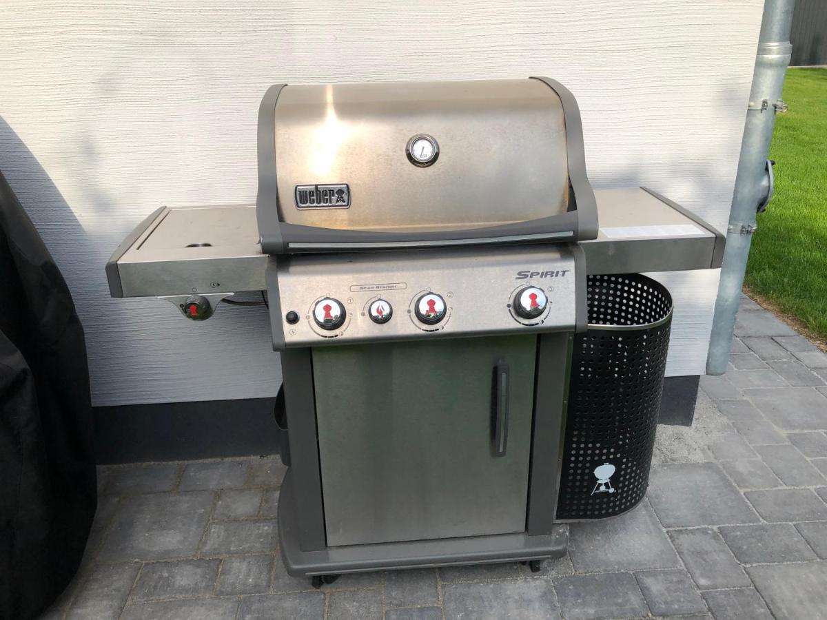 Haushaelfte Mit Garten, Kamin, Grill & Whirlpool Naehe Ber Berlim Exterior foto